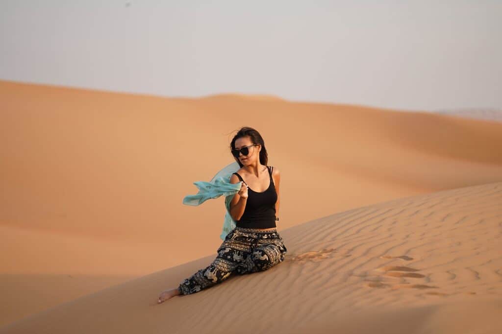 Dubai, Desert, Girl-4736936.Jpg