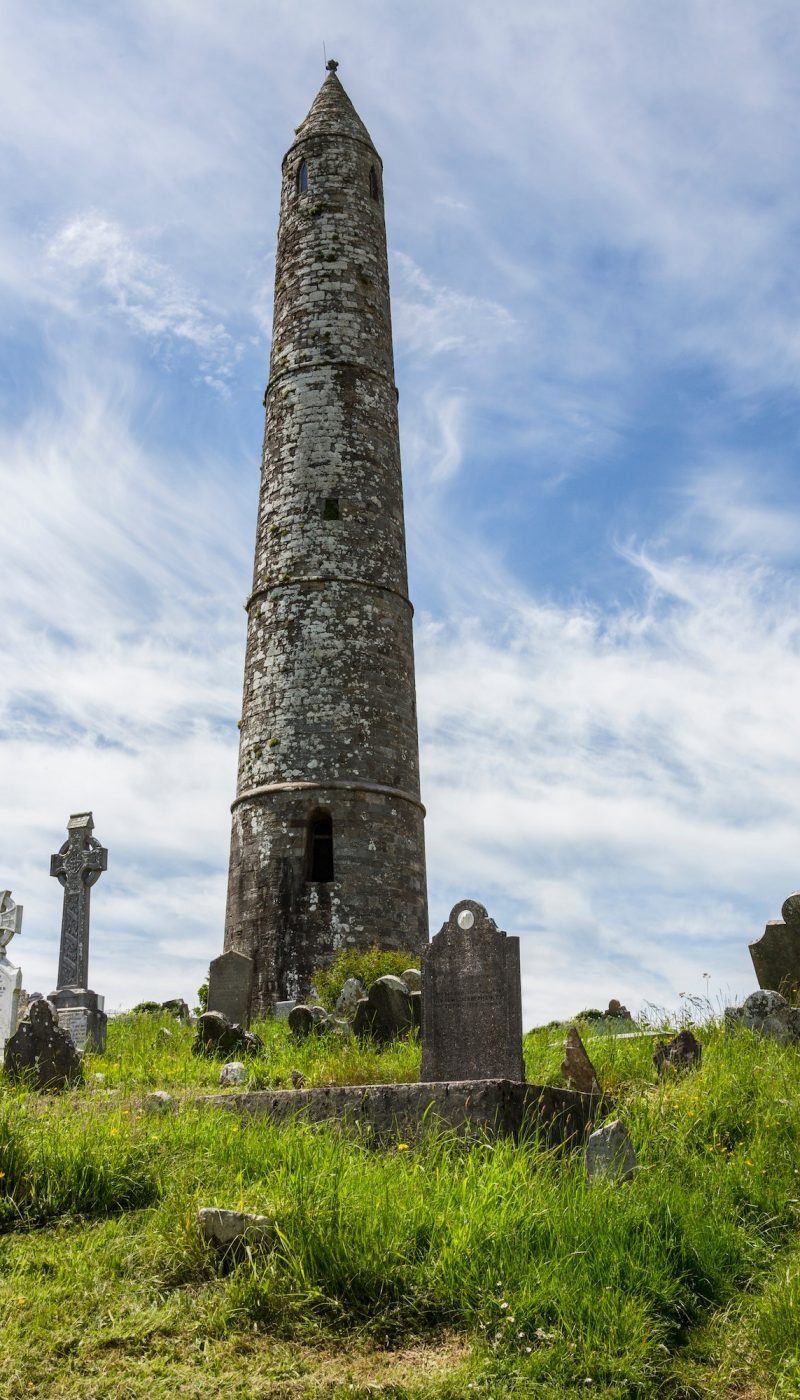 Irish Round Tower - County Waterford - Republic Of Ireland