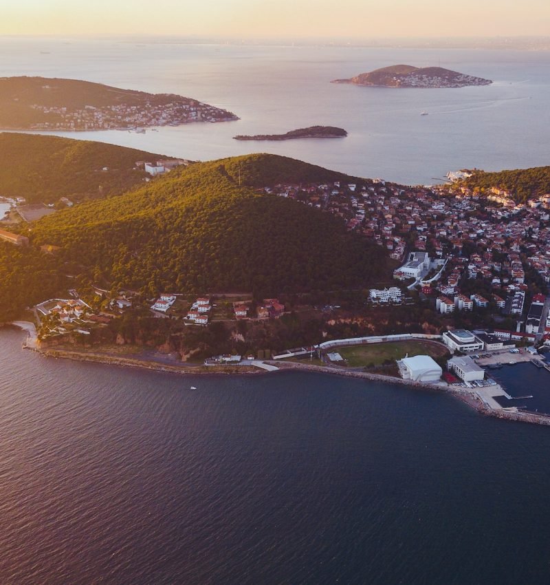 View Of Prince Island In Istanbul Turkey